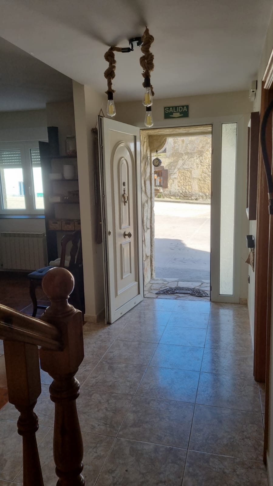 entrada de la casa