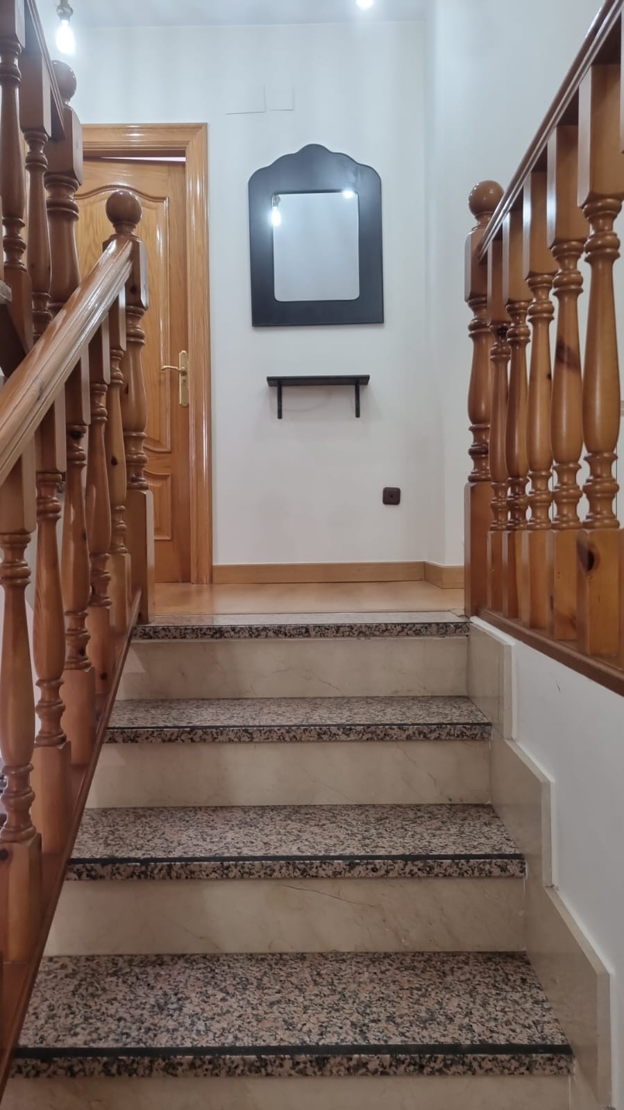 escalera de la casa